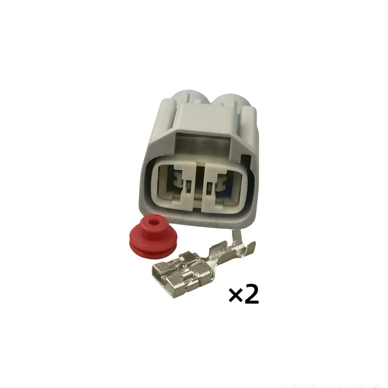 1 Set 2 Pins 7287-1992-40 AC Assembly Auto Plastic Housing Connector Car Electronic Steering Booster Pump Wire Socket for Benz
