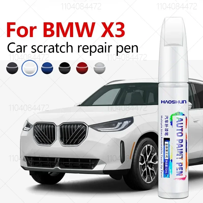 For 2003-2025 X3 BMW E83 F25 G01 sDrive xDrive Paint Repair Brush Touch Up Scratch Remover DIY Auto Accessories Black White