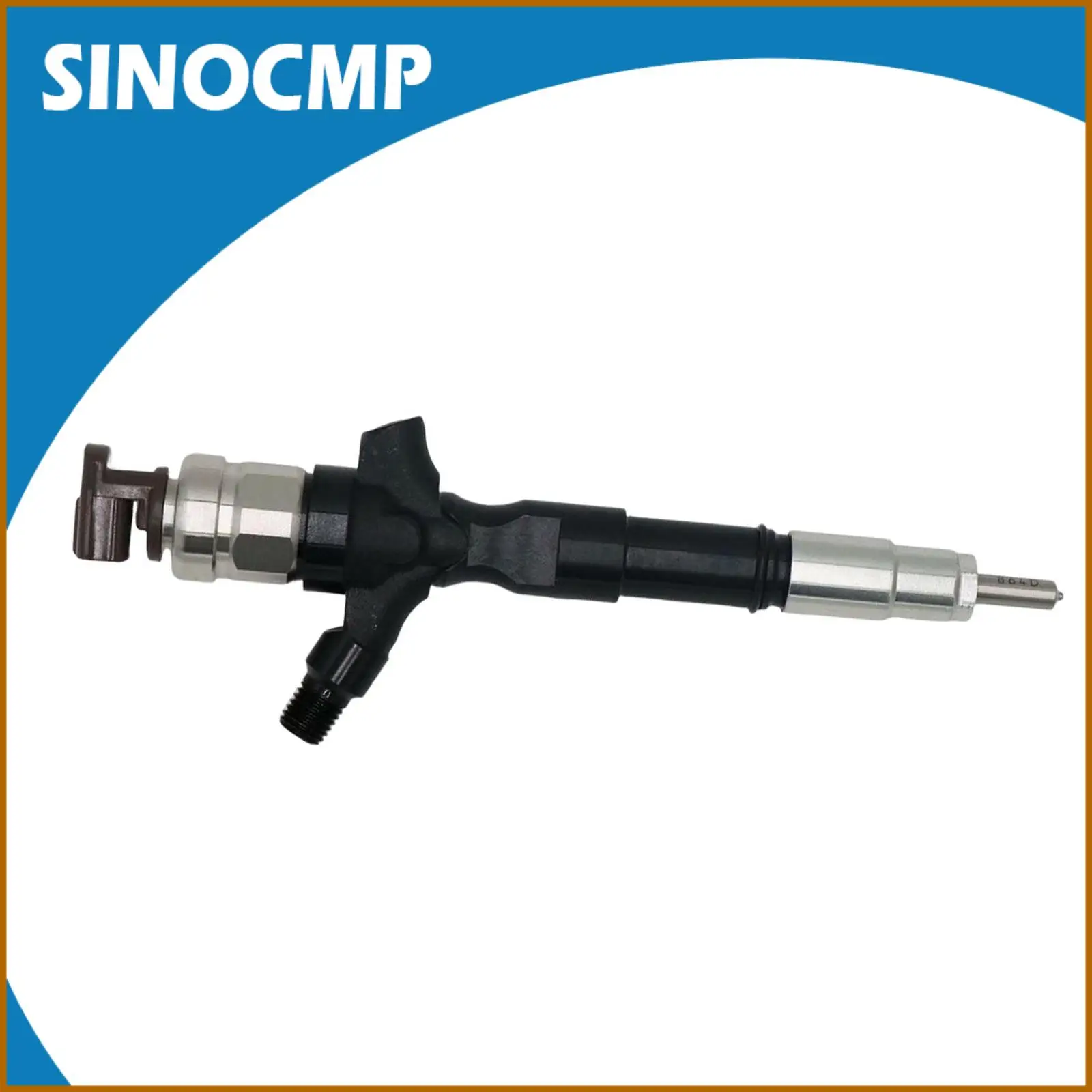 1x Diesel Common Rail Fuel Injector 095000-7470, 23670-39255 For Toyota 2KD-FTV (2.5 D-4D) Engine, New