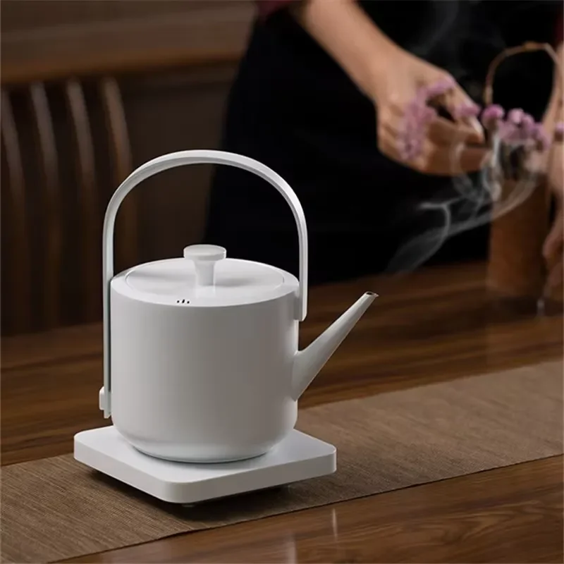 Retro Electric Kettle 600ml Stainless Steel Water Boiler 1200W STRIX Thermostatic Control Vintage Teapot for Home Hotel