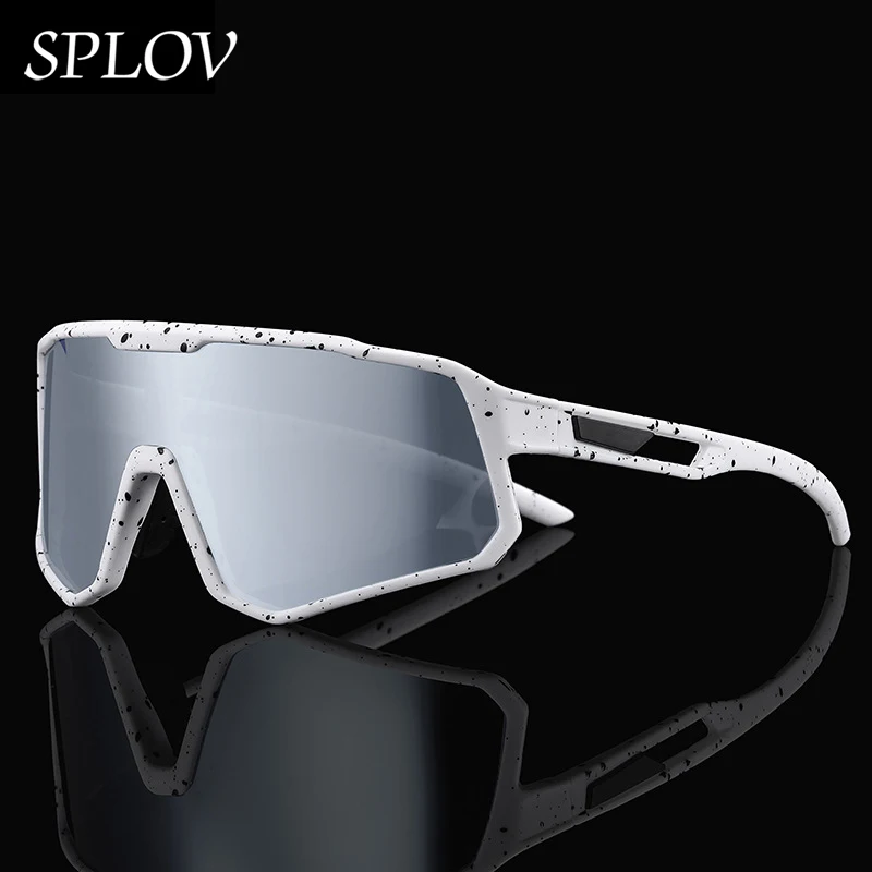 SPLOV Fashion Protective Glasses Large Frame Windproof for Men Women Outdoor Cycling Skiing Sports Eyewear Protective Glasses