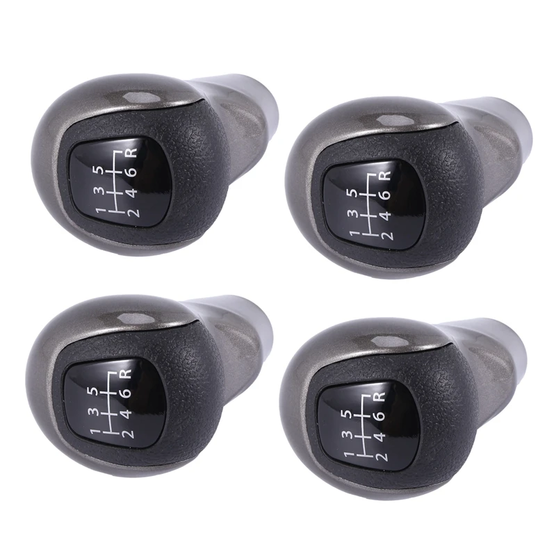 4X 6 Speed MT Car Gear Shift Knob Stick Ball Head Change Lever Knob For Honda Civic DX EX LX 2006-2011 54102-SNA-A01