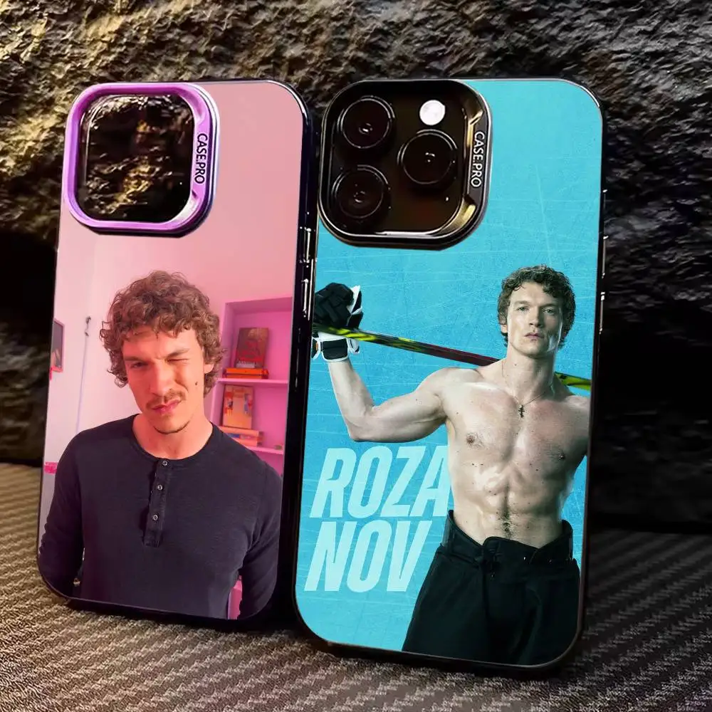 

C-Connor S-Storrie Ilya R-Rozanov Phone Case For iPhone 17, 16,15,14,13,12,11 Plus,Pro Max, Colorful Silver Funda Cover