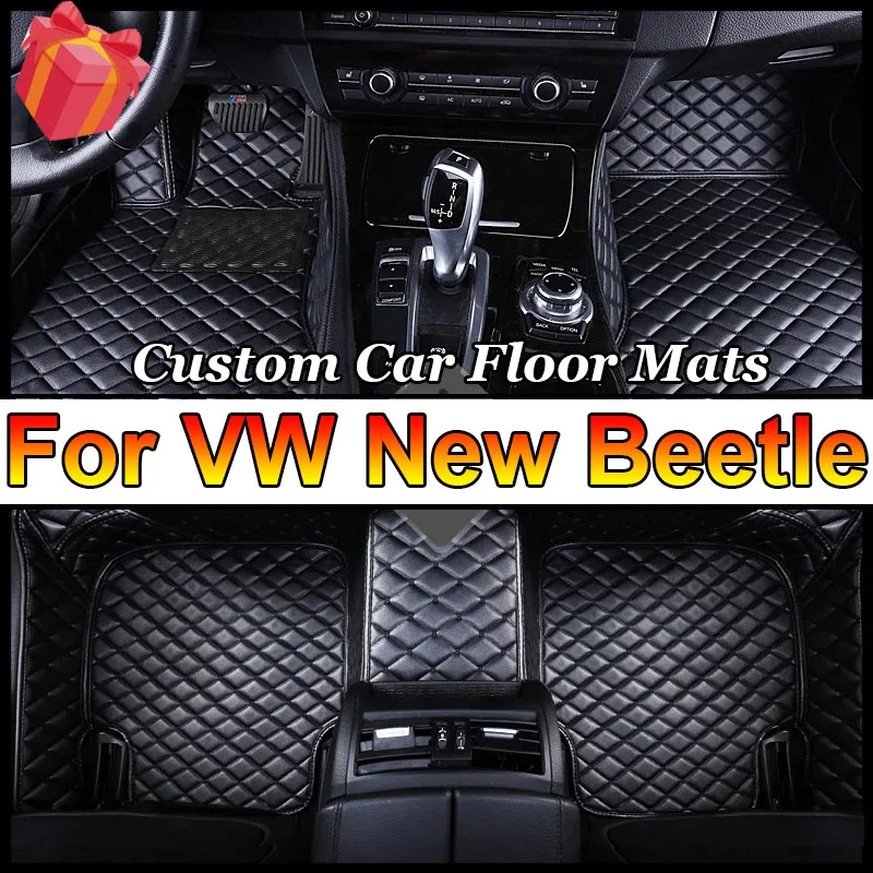 Car Floor Mat For Volkswagen New Beetle 1998~2011 Waterproof Tapetes Para Automovil Car Mats Floor Tapis Voiture Car Accessories