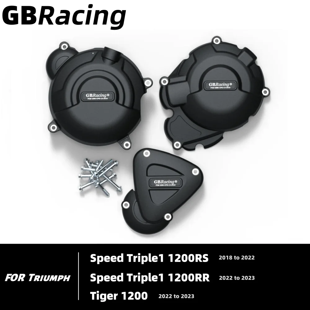 

GBRacing Speed Triple1120RS 2018-2022 Tiger 1200 2022-2023 Triumph Body and Frame Clutch Pulse Engine Protective Cover