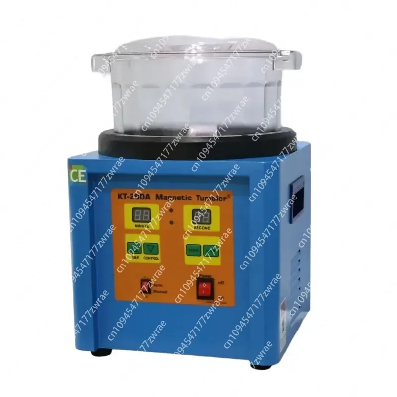 KT-280A Magnetic Grinding Polishing Machine Magnetic Abrasive Technology Deburring Oxide Removal Jewelry Metal Parts