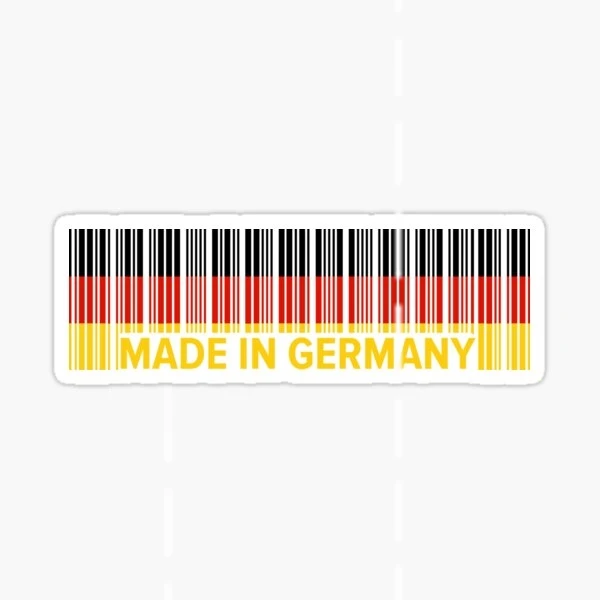 

Car Paste Quality Made in Germany Car Leptop Auto Sticker 13cm 4 Pcs EU