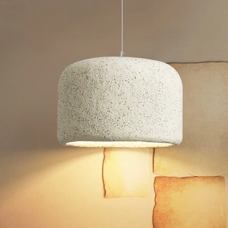

New Color Design Wabi Sabi Pendant Light Living Room Suspension Lamp Restaurant Lustre Cafe Chandelier Houes Decor Lighting