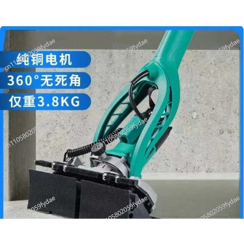Wall Putty Corner Grinder, Fully Automatic Triangular Sandpaper Machine, Electric Corner Grinder, Long Rod
