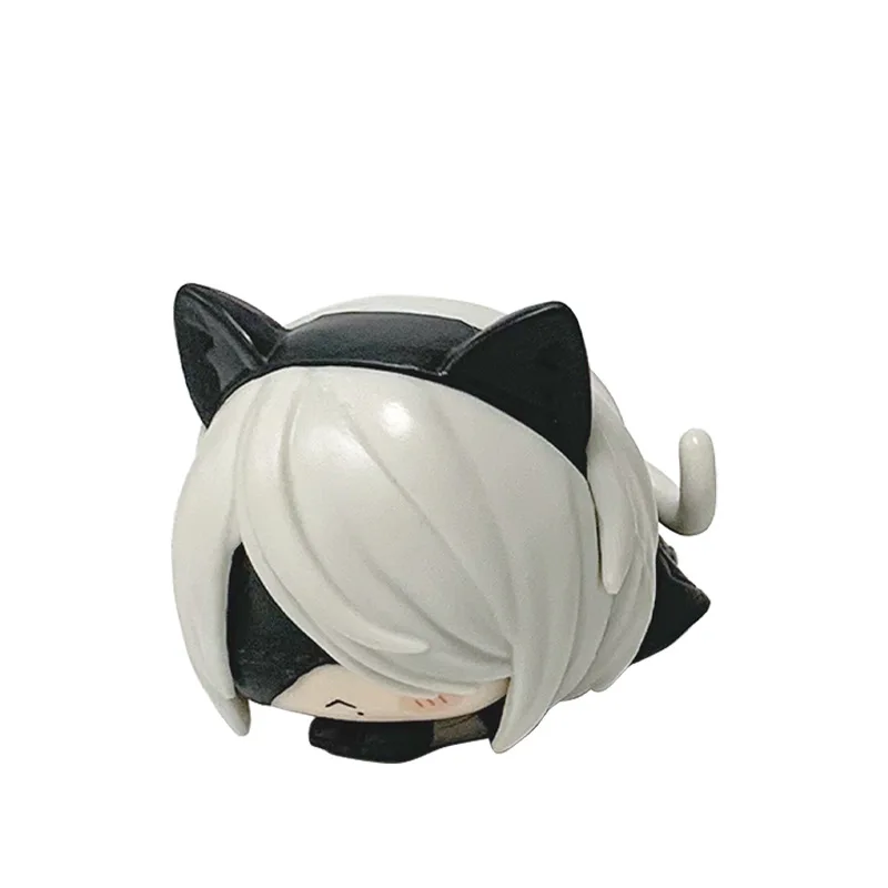 2 styles Anime NieR: Automata Q Version kawaii figurine PVC modèle Statue jouets poupée bureau décor voiture ornement cadeaux à collectionner