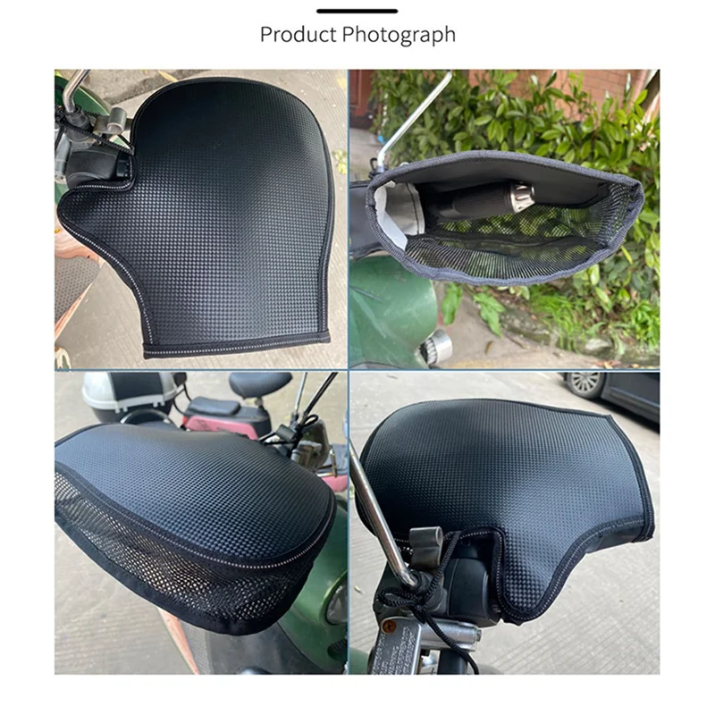 ABHS-Electric Vehicle Motorcycle Sun Protection Handle Gloves, UV Protection Handle Gloves, Summer Sun Protection