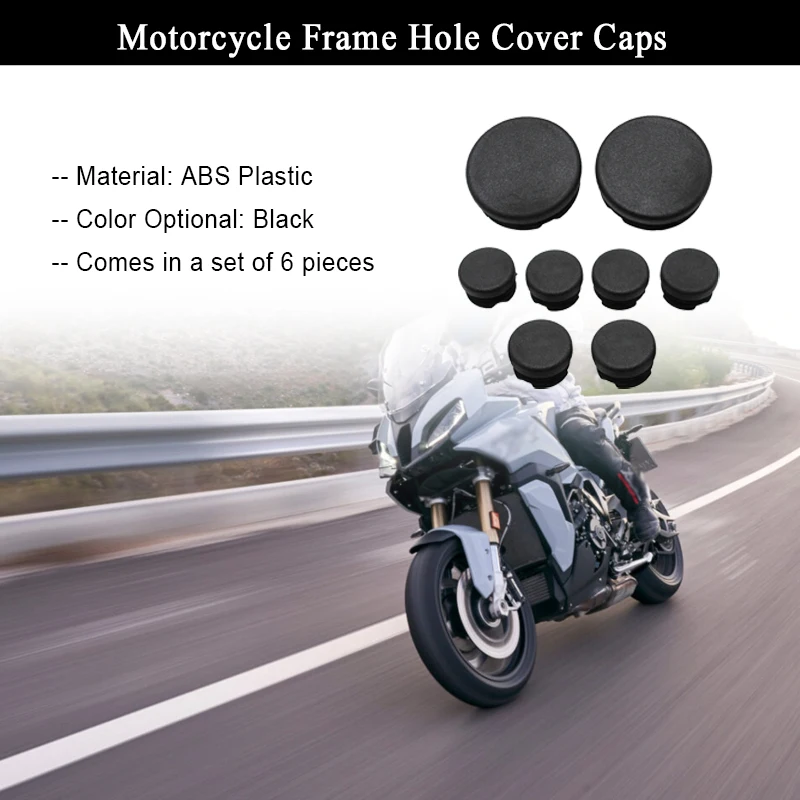 8PCS Chassis Plugs For BMW S1000XR S 1000XR 2013-2022 2019 2020 2021 Motorcycle Frame Hole Cover Caps Plug Frame Cap S1000 XR