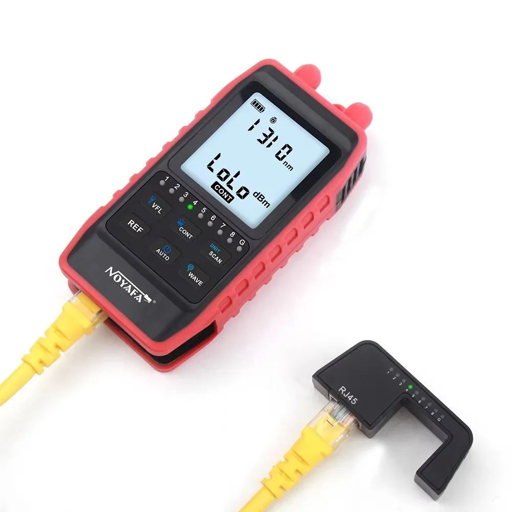 Picture 6: NF-908S 3-in-1 Mini Optical Power Meter Cable Tester