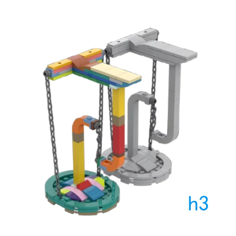 

Spot MOC-48551 69pcs creative balance rack small particle assembly building blocks educational toy model ornaments gift set