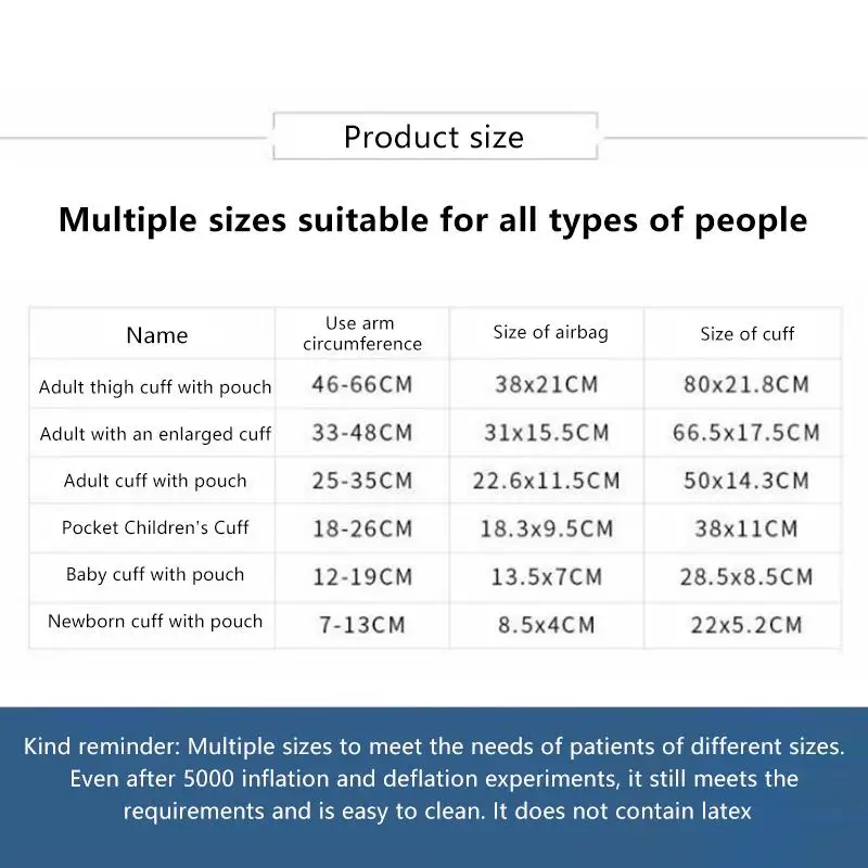 الطبية الكبار ضغط الدم الكفة كم حديثي الولادة الرضع الطفل الكفة حزام ل موازين ضغط الدم NIBP رصد الكفة أنبوب مزدوج