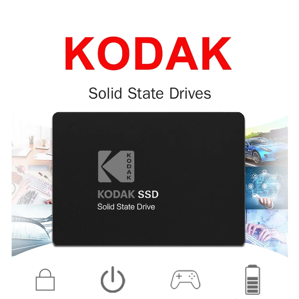 Kodak Original X120 SATA3 SSD Internal Solid State Disk 2.5inch HDD 128GB 256GB 512GB 1TB Hard Drive Interno for Laptop Desktop