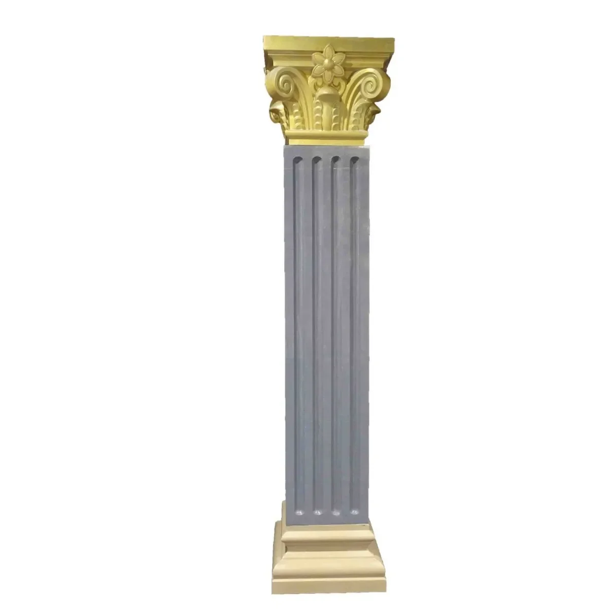 &Square Thickened Roman Column Mold Plastic Steel Square Exterior Wall Clad Wall European Villa Chinese Full Set of Doors