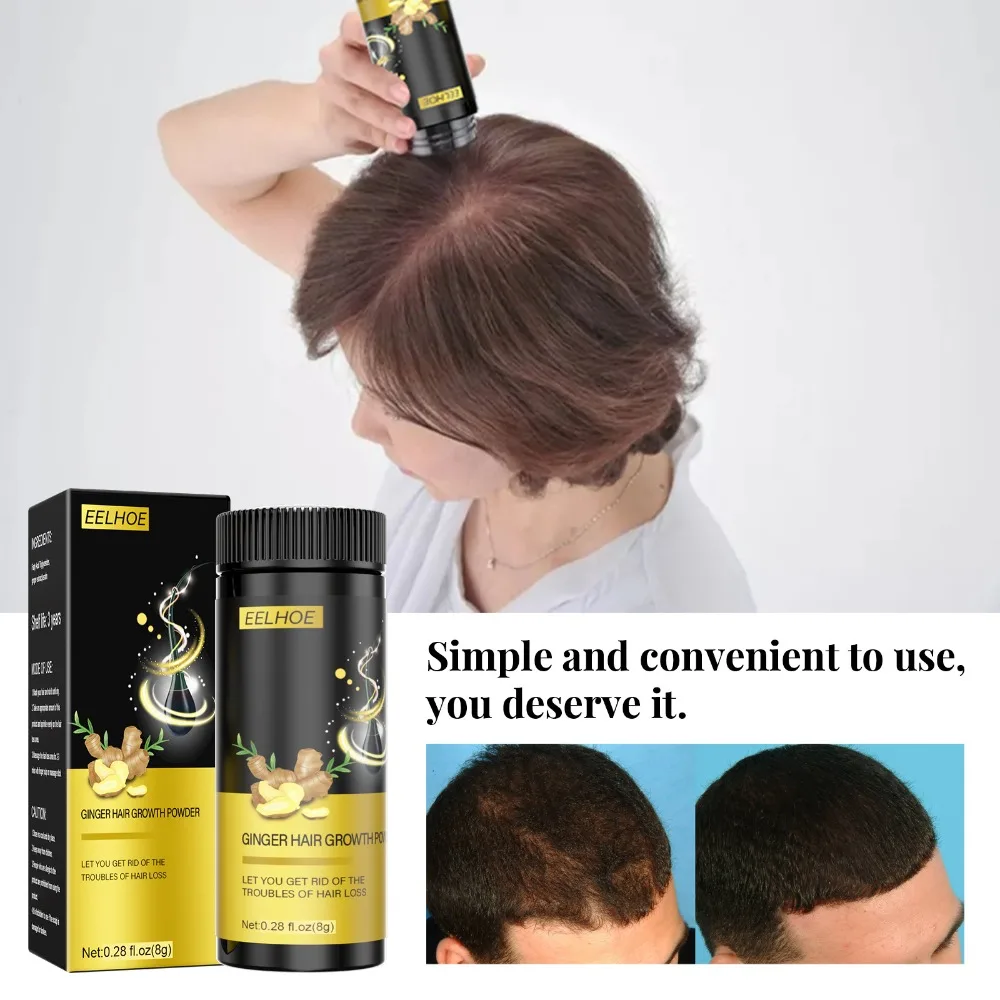 Ginger Conditioner Strengthening Anti-Breakage Nourishing Nutrition Promote Growth Black Hair Ginger Conditioning Powder