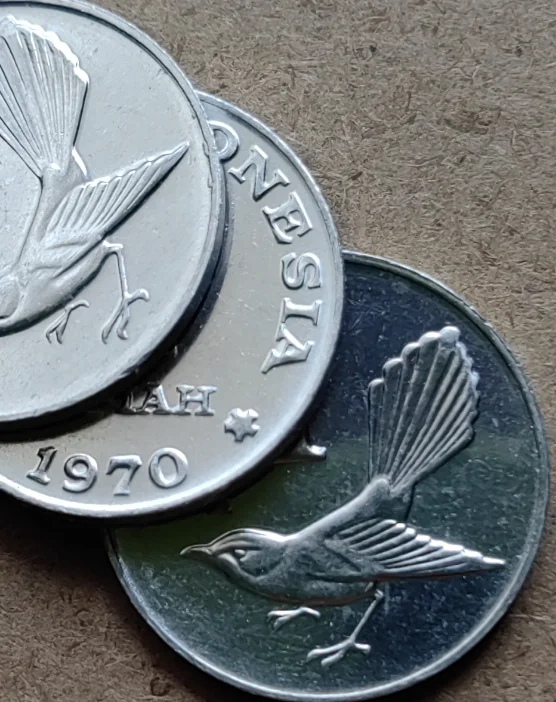 عملة إندونيسية حقيقية ، مجموعة أصلية ، 22 من ، حقيقي #1