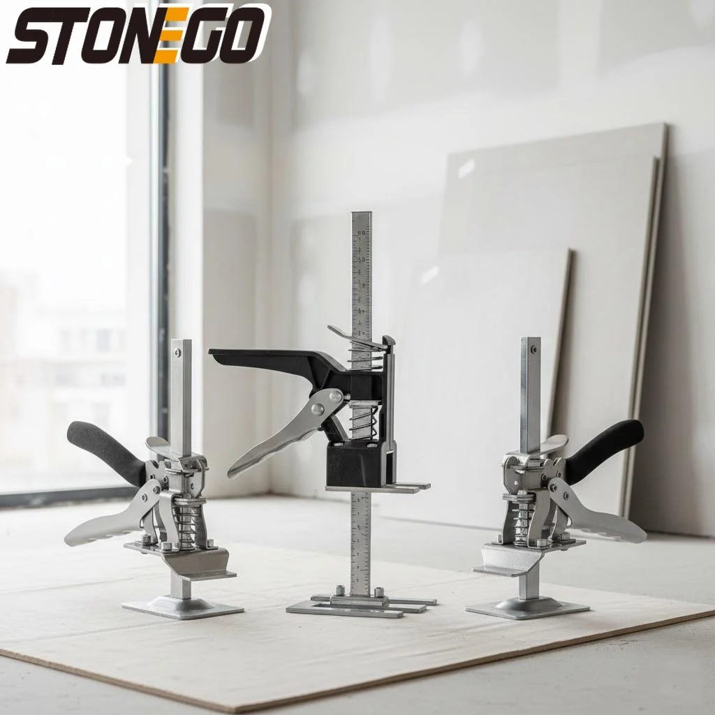 多機能滑り止め調整可能高さ昇降キャビネットリフターボードジャッキハンドリフティングツール工業用