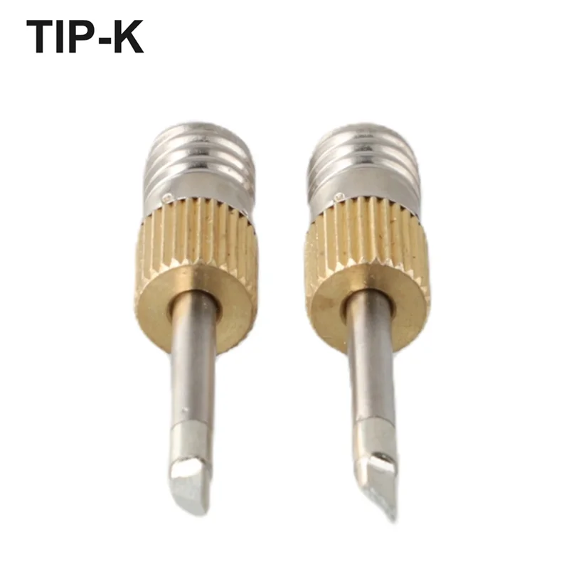 

Classy-2 Pcs Soldering Iron Tip With Sponge E10 Interface Welding Tips USB Soldering Tip Soldering Tools Set