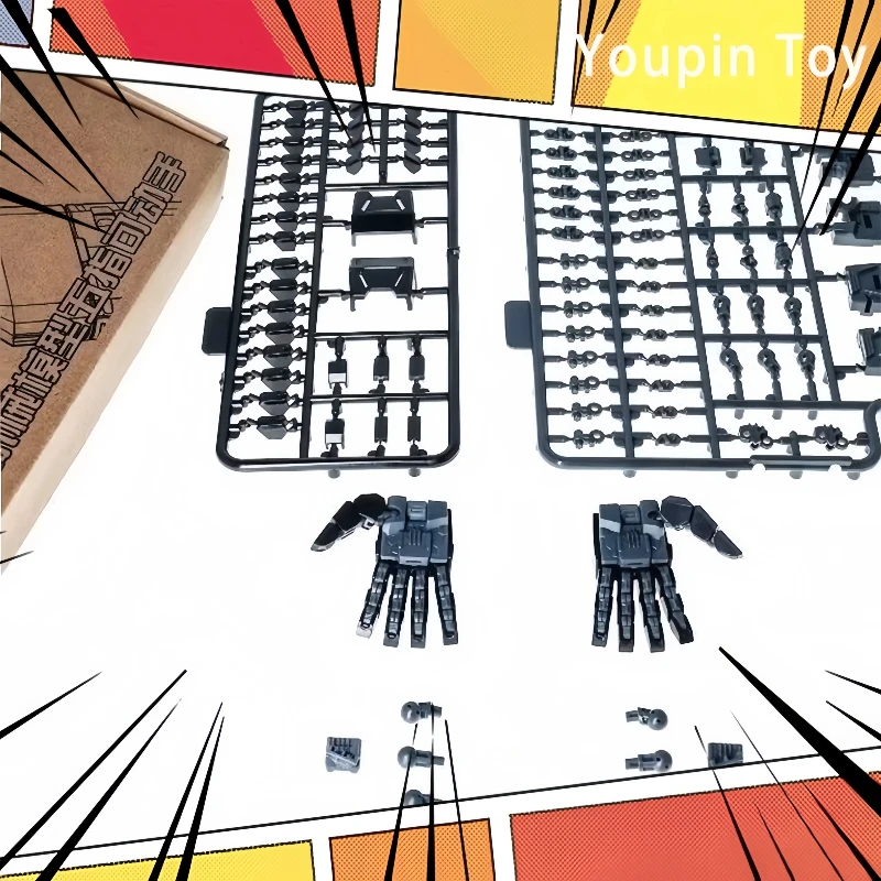 

New Mjdl Model 1/60 Pgu Five Fingers Modeling Hand Toys Assembled Model Parts Package Robot Action Figure Plastic Model Kits