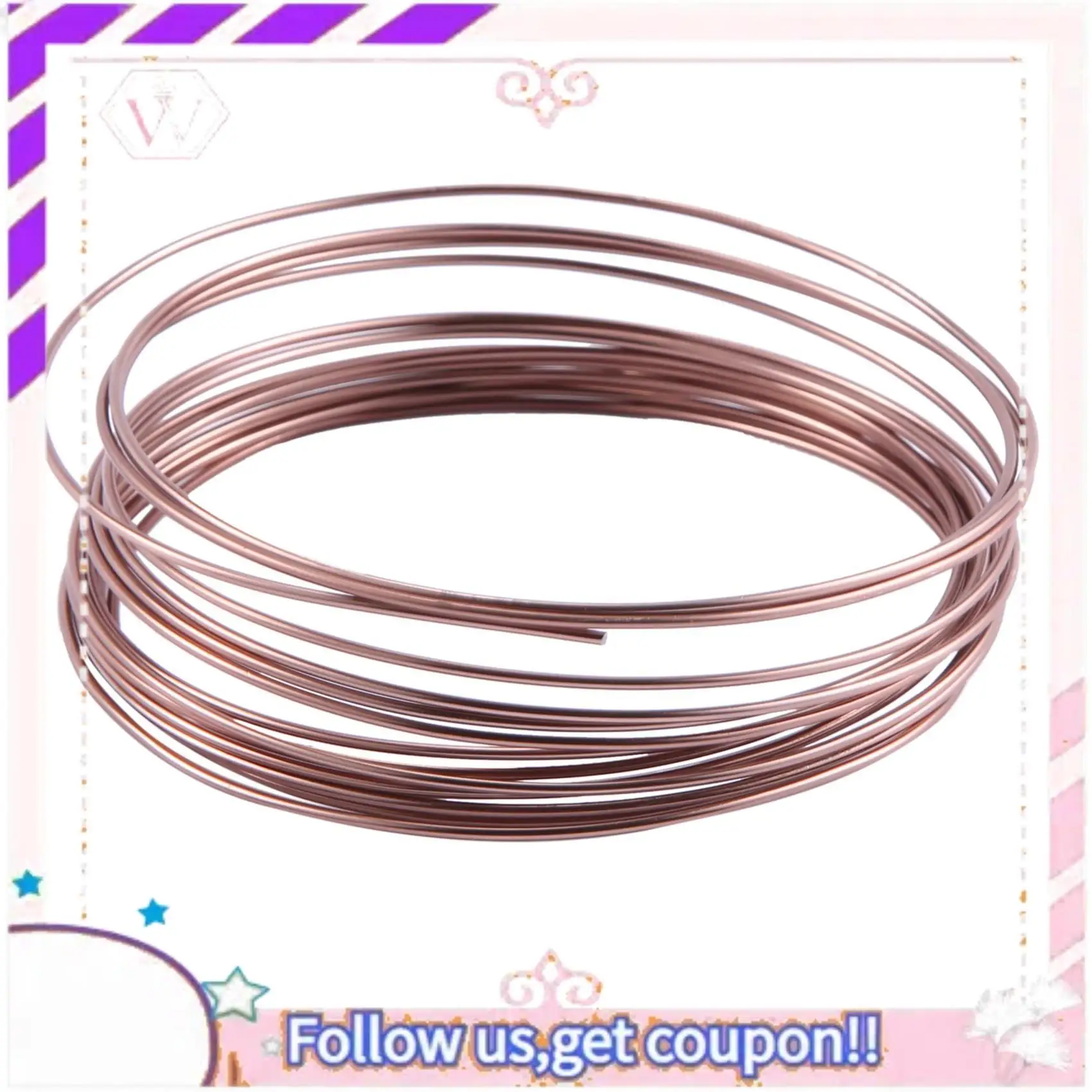 

Y74A-45 рулонов проволоки для бонсай, тренировочная проволока для бонсай из анодированного алюминия, 3 размера (1,0 мм, 1,5 мм, 2,0 мм), всего 147 футов (коричневая)