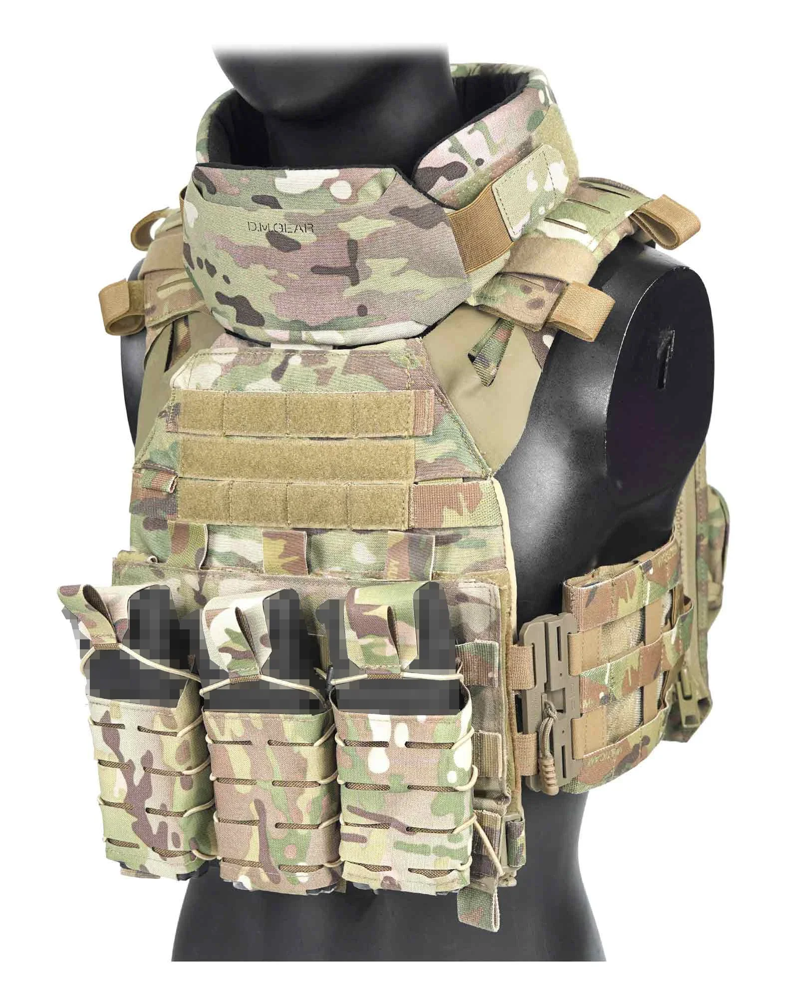 JPC FCSK 6094 Protector cuello universal para chaleco tactico Airsoft - imagen 5
