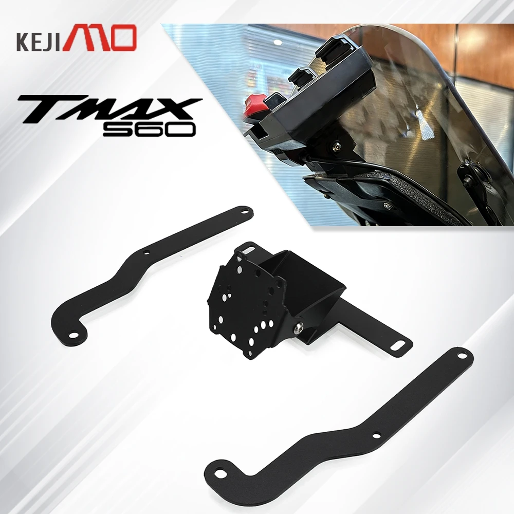 

For YAMAHA TMAX560 TMAX 560 T-MAX560 2022-2026 Adapter Bracket Motorcycle Accessories GPS Smartphone Navigation Mountin Bracket
