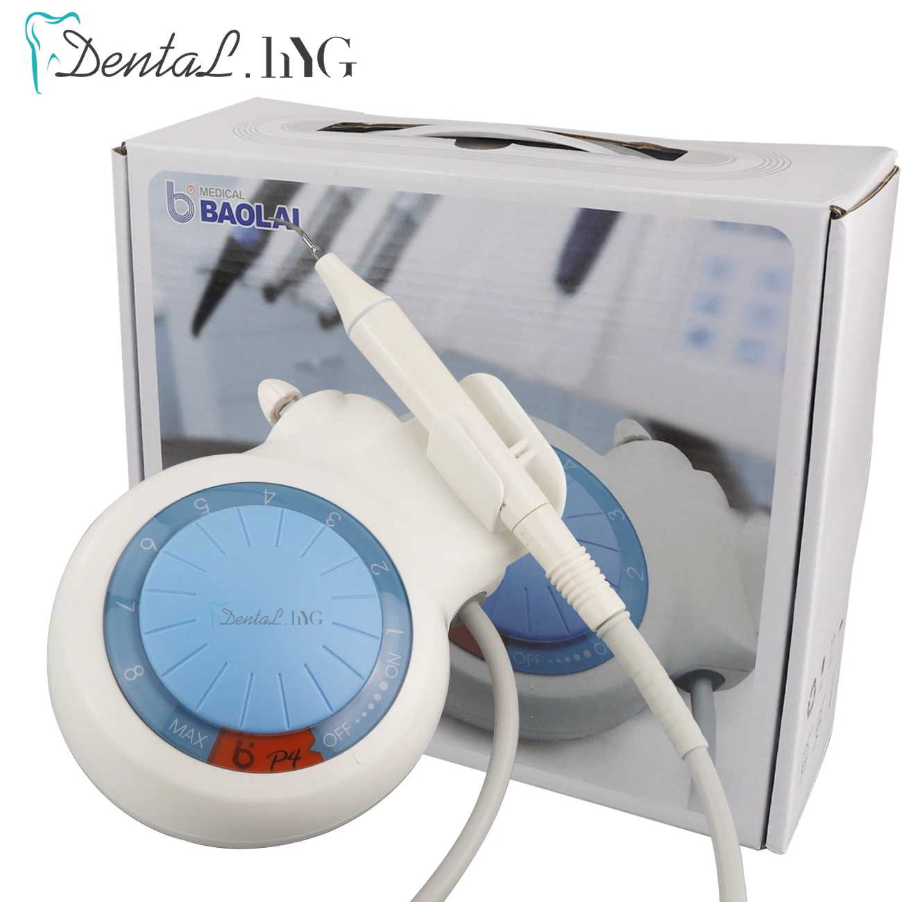 Dental Ultrasonic Scaler Tooth Cleaner Set Sonic Cleaning Machine P4 Type Remove Calculus And Teeth Washing Dental Tool