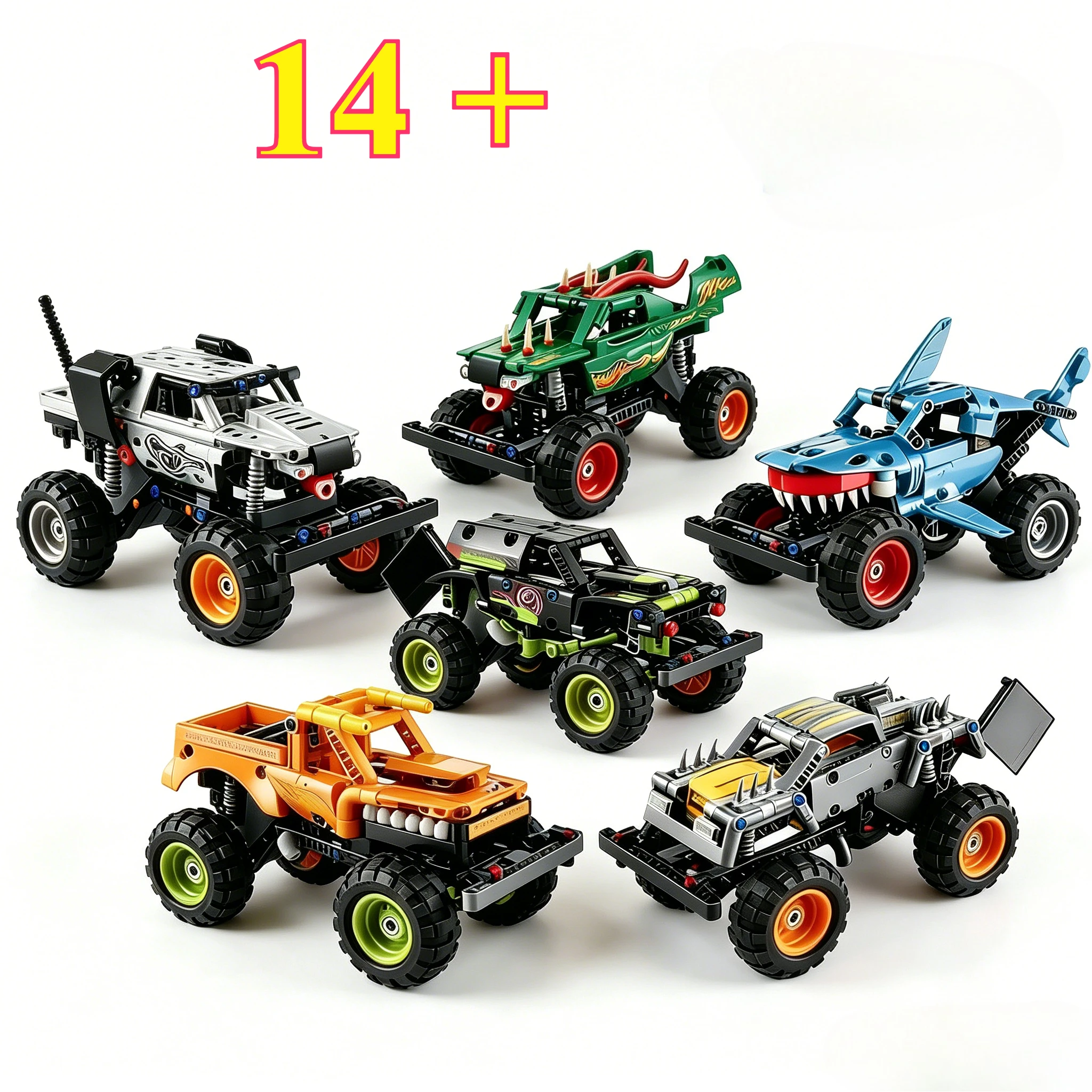 

Наборы строительных блоков для внедорожников моделей 42149, 42135, 42150, 42134, подходят для подарков на день рождения, совместимы с деталями Lego.