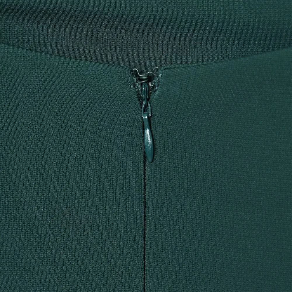 Europese en Amerikaanse stijl herfst nieuwe dameskleding strapless mouwloze jarreteljurk met split en temperament