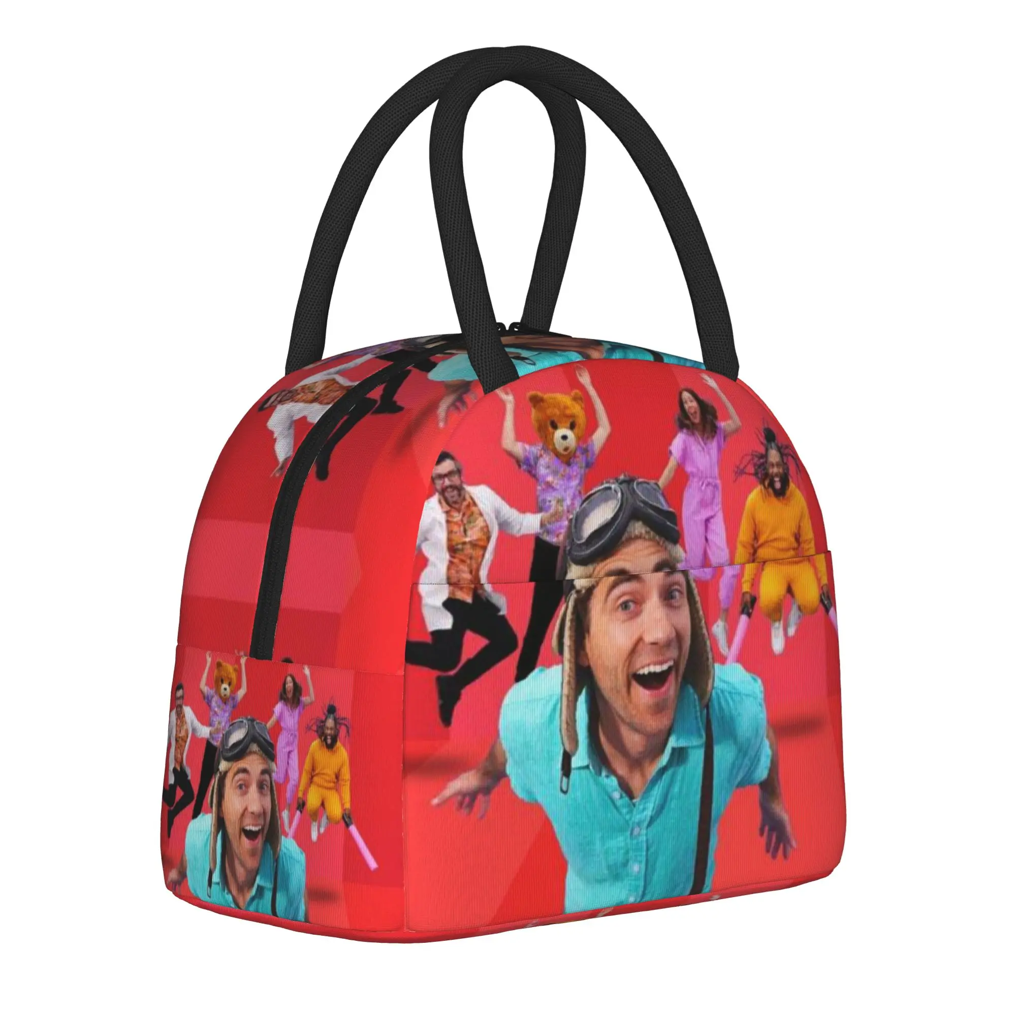 Dannys Dance Song Go Insulated Lunch Bag for Men Women Food Bag Portable Cooler Thermal Lunch Box For Travel