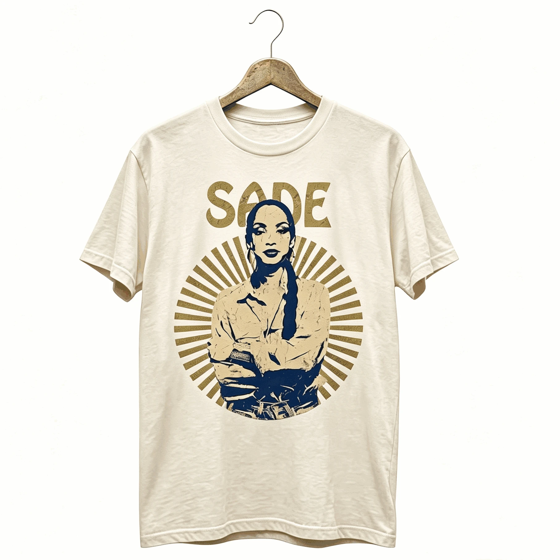 Summer Hot Sale Sade Vintage Sade Graphic T Shirt Retro Soul Music Unisex Vintage Top Y2K Hip Hop Streetwear Oversized Tshirt