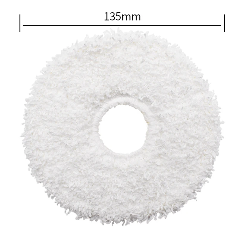 Accessories Kit For Yeedi Floor 3 Station Robot Vacuum Cleaner Main Side Brush Mop Rag Cloth Replacement Accessories