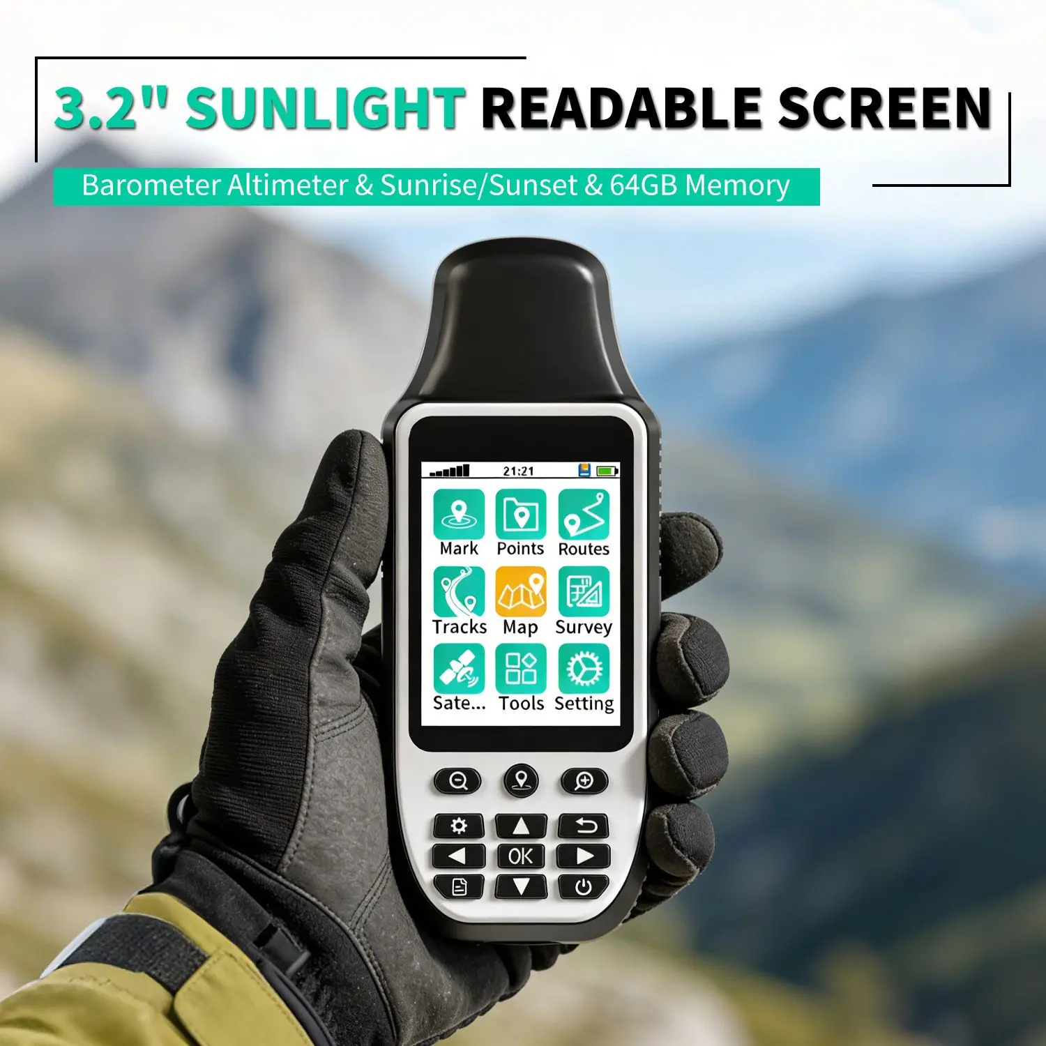 Precision Handheld GPS 3
