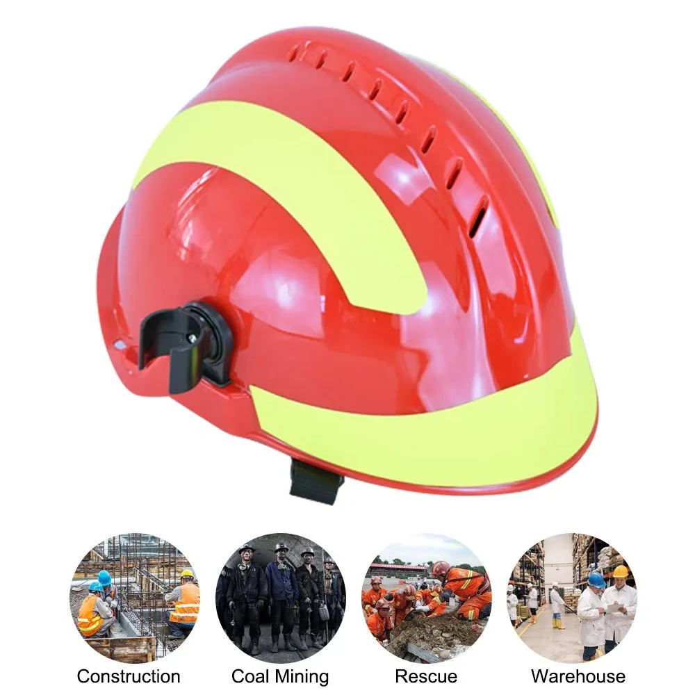 Emergency Rescue Helmet Firefighter Safety Helmets Workplace Fire Protection Hard Hat Protective Anti-impact Heat-resistant