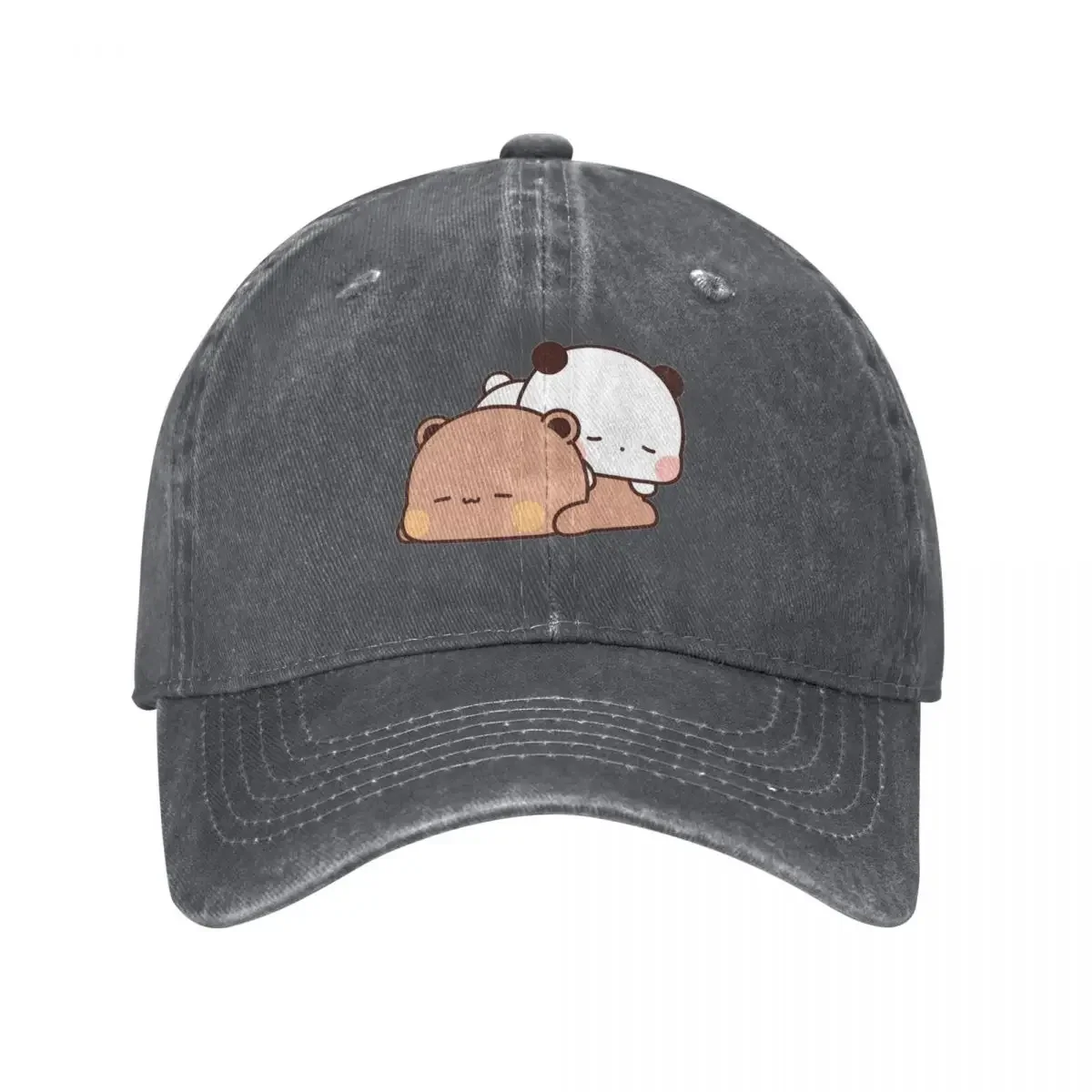 

Cute Bubu And Dudu Are Sleeping Baseball Cap Fishing cap Beach Outing Streetwear hard hat Men Golf Wear Women's