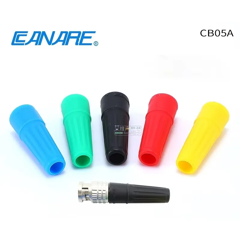 

1Pcs CANARE tail sleeve CB05A HD-SDI digital high-definition BNC cable sheath BCP-B5F color rubber sleeve