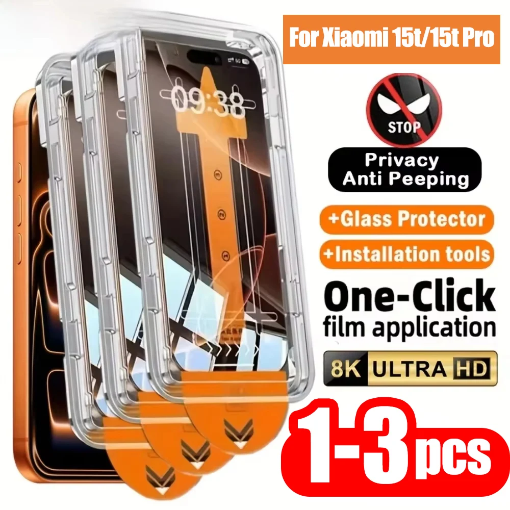 

Privacy Screen Protector For Xiaomi 15T Pro Tempered Glass 14T 13T 12T 11T Pro Mi 14 13 11 12 10T Lite 10i 11i 11x Anti-Spy Film