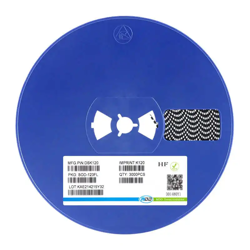 الأصلي DSK120 K120 SOD-123FL 200 فولت 1A SMD شوتكي الثنائيات (10 قطعة) #4