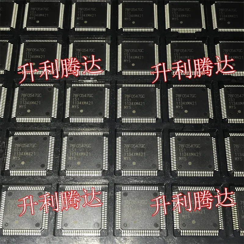 100% Original New    2PCS/LOT  78F0547GC  UPD78F0547GC(S)-UBT-A  UPD78F0547GC-UBT-A   QFP80