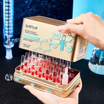 Suero Facial antiarrugas, esencia blanqueadora hidratante antienvejecimiento para reducir los poros, instrumentos de microagujas para el cuidado de la piel