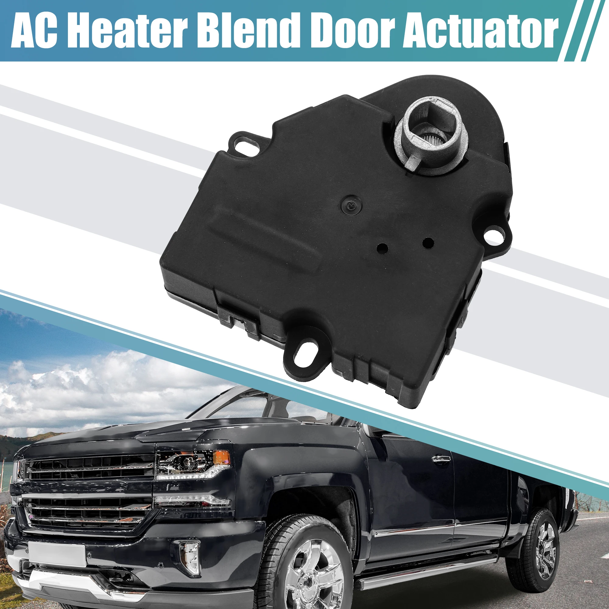 

Привод двери смеси обогревателя переменного тока UXCELL для Chevrolet Suburban 2500 2000-2002 52473356