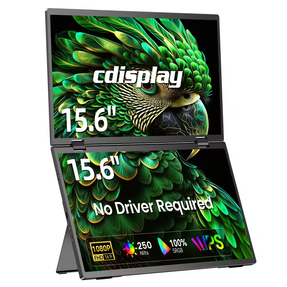 듀얼 모니터 활용 예시