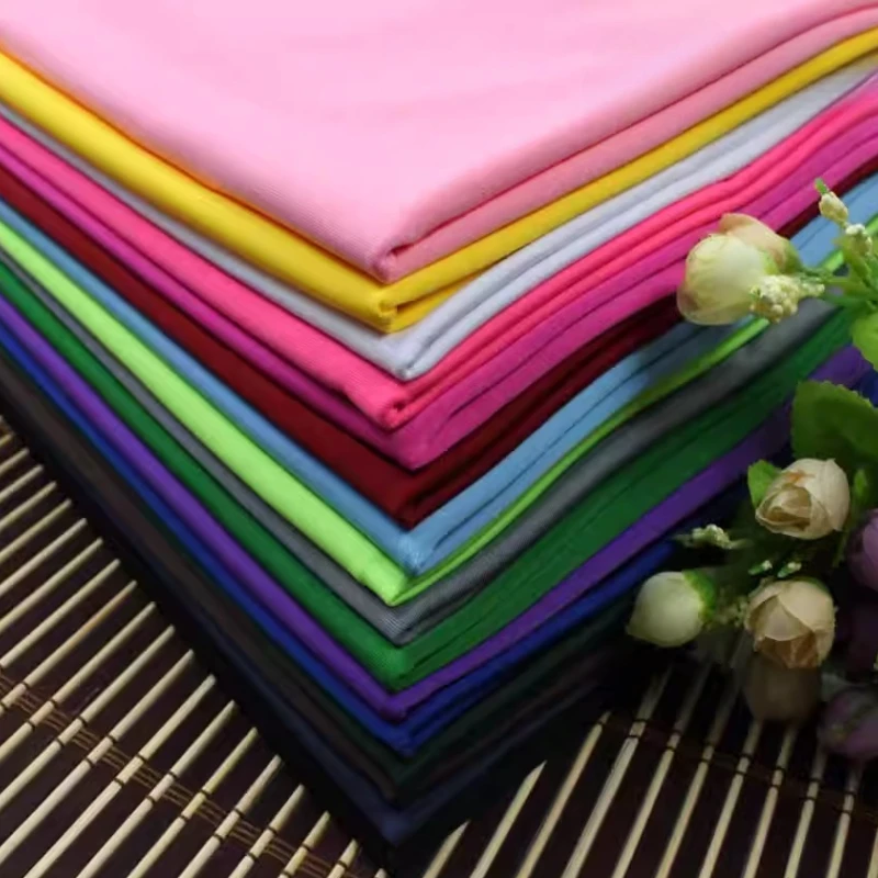 

Elastic Knitted Spandex Four Way Stretch Fabric Performance Dance Costume Handmade DIY Home Craft Material Background Decoration