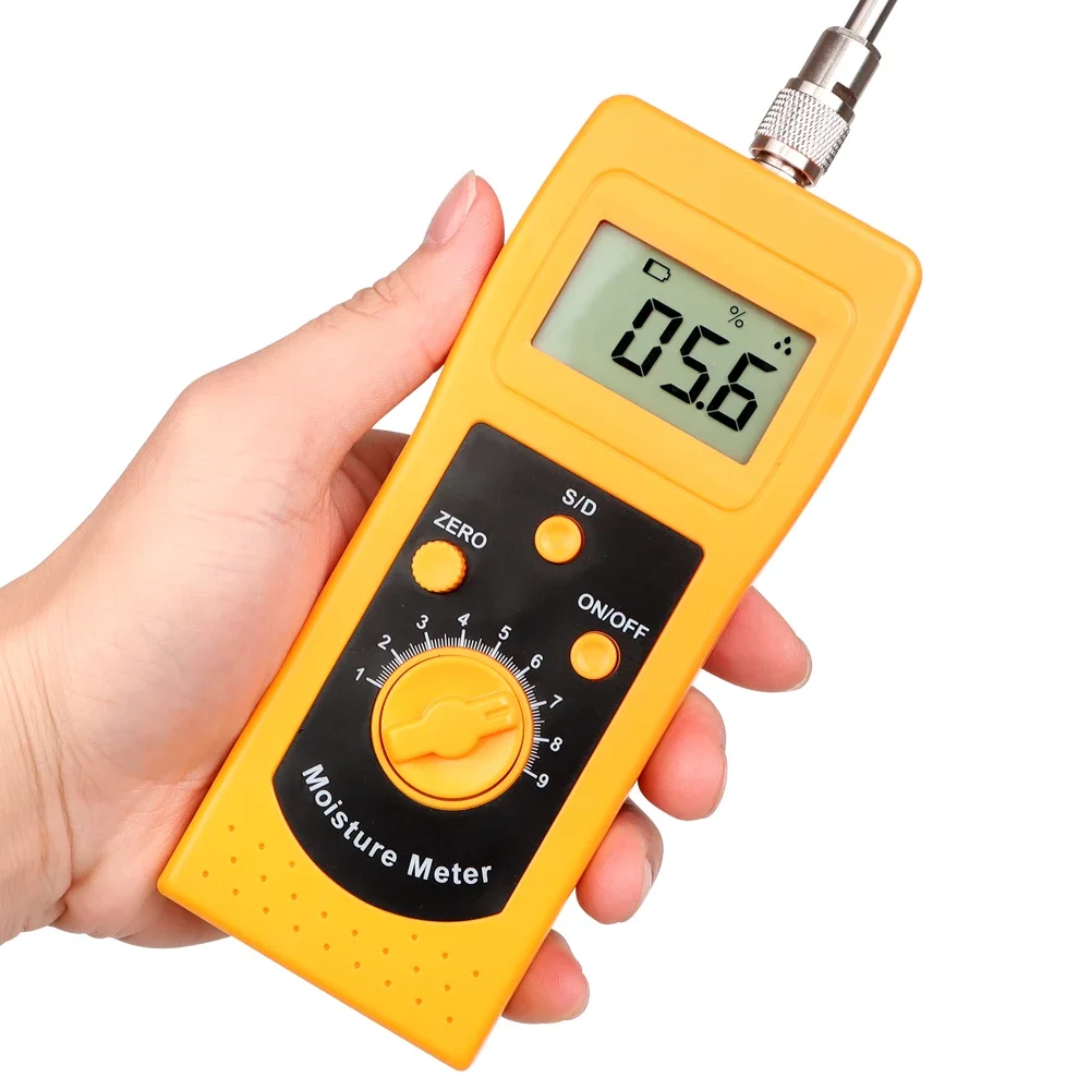 High Quality DM300C Portable Chemical  Moisture Meter Hygrometer Moisture Meter Humidity Analyzer With Sensor