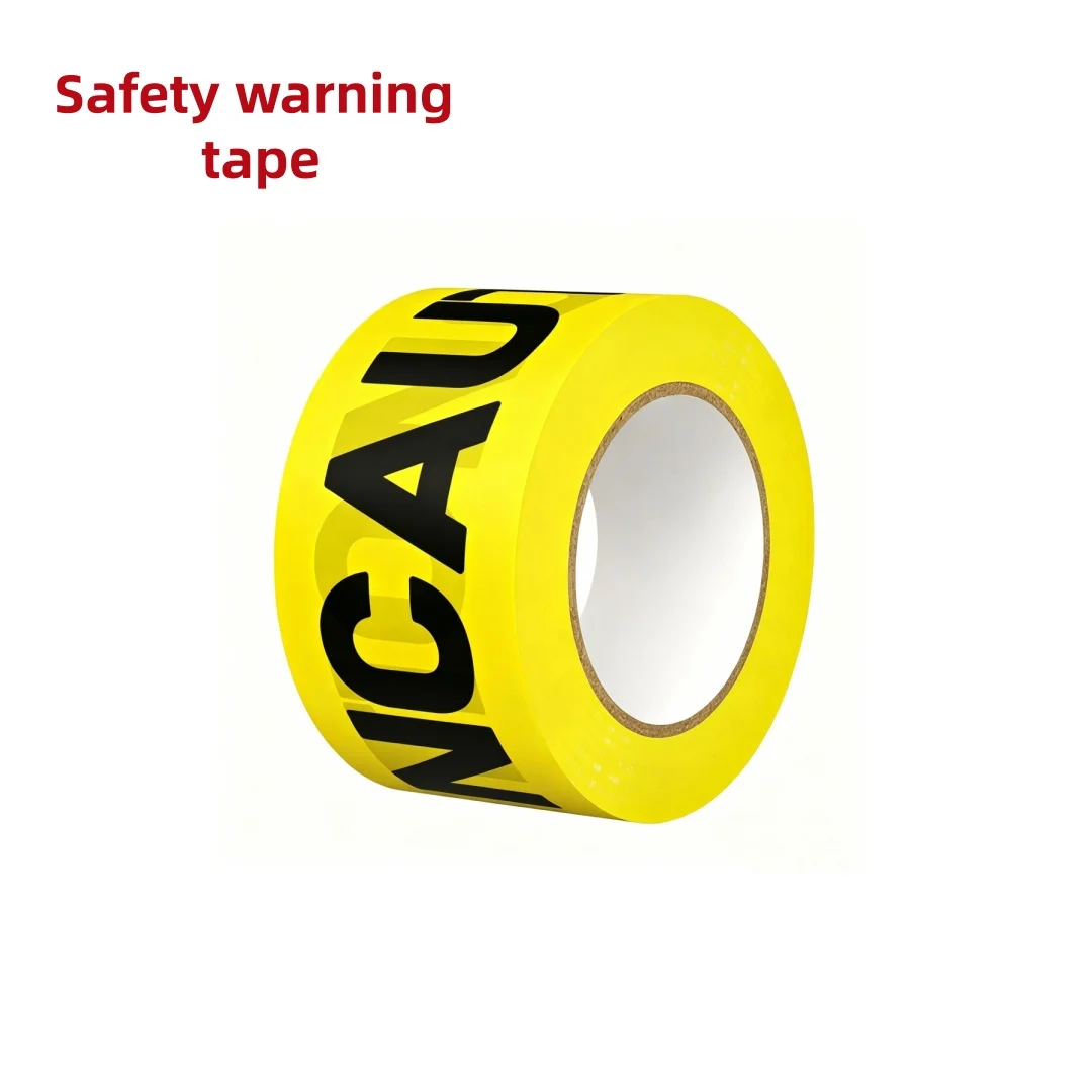 Yellow Warning Tape, Bright Hazardous Tape, Suitable for Hazardous Areas, Sports Events, Halloween Decoration Building Tape