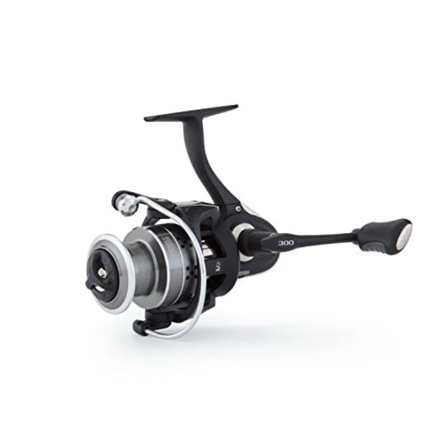 

300 Spinning Fishing Reel for Saltwater Fishing with Durable Aluminum Body and Black Finish High-Speed Gear System for Enhanced