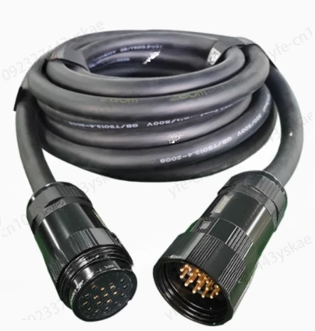 19*2.5mm socapex extension cable male to female connector power